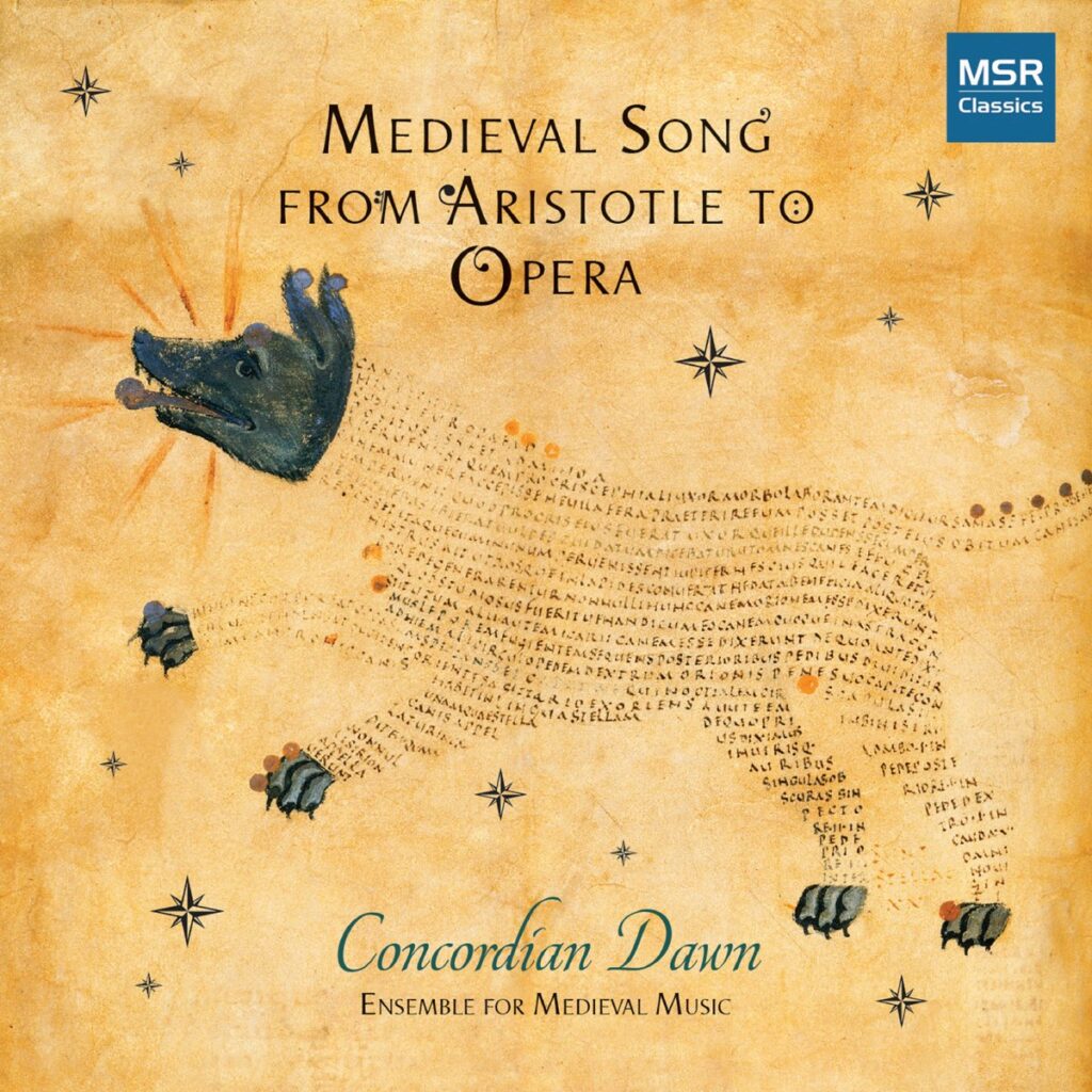 CD Medieval Song from Aristotle to Opera